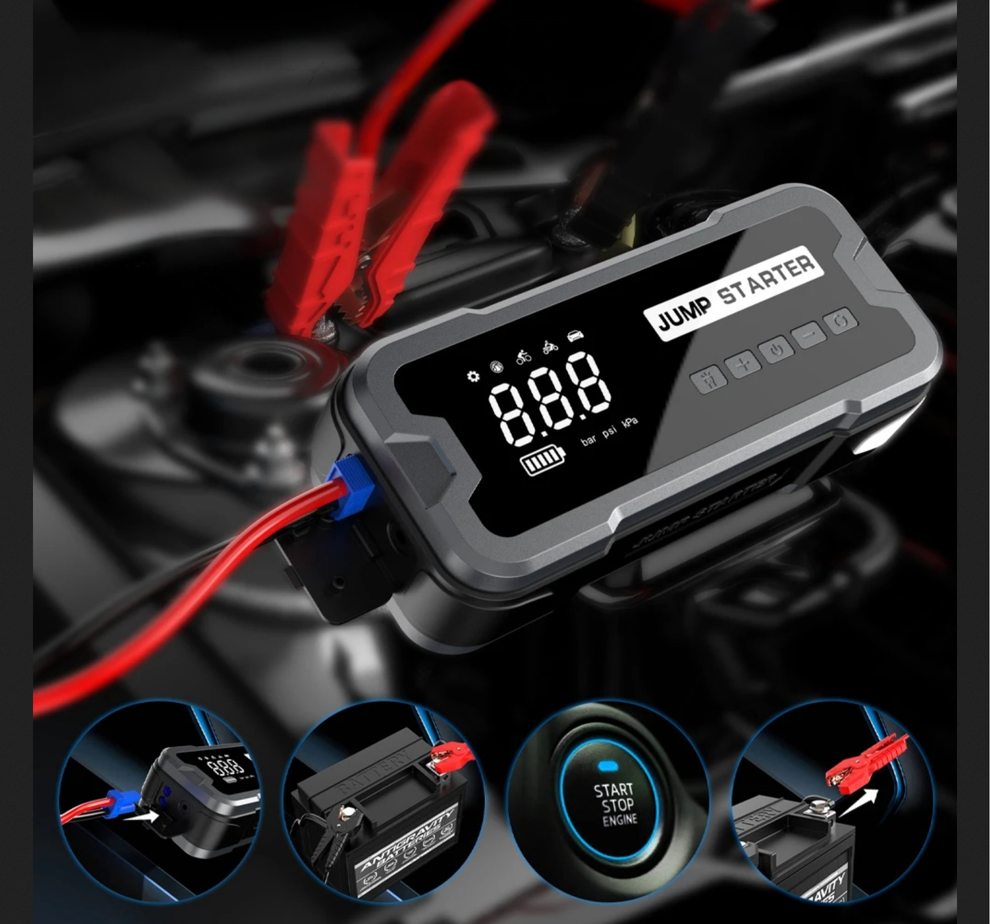 AirStartGo - 4 az 1-ben multifunkciós készülék