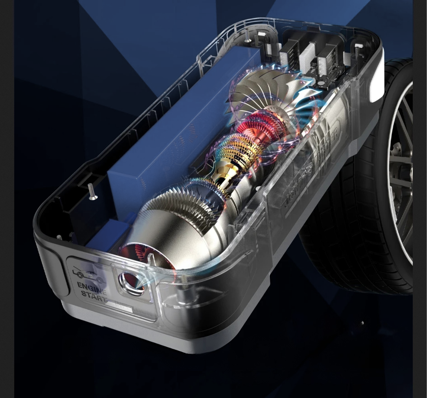 AirStartGo - 4 az 1-ben multifunkciós készülék